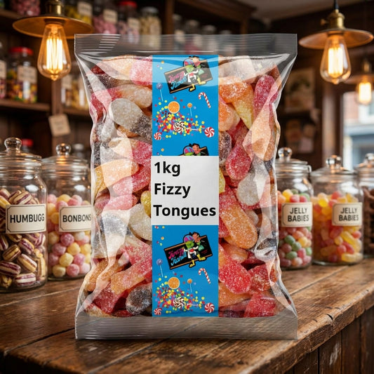Krazy Kandi Fizzy Tongues 1kg - illustrative lifestyle shot position 2