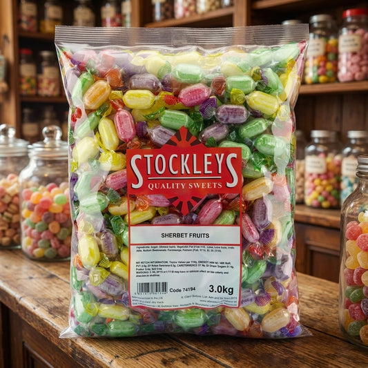 Stockleys Sherbet Fruits 3kg - illustrative lifestyle shot position 2