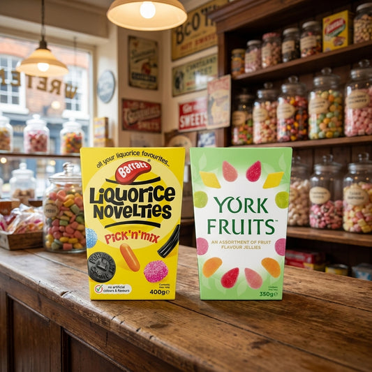 Barratt Liquorice Novelties and York Fruits Bundle