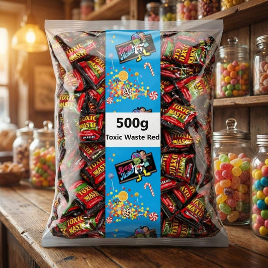Krazy Kandi Toxic Waste Red 500g - illustrative lifestyle shot position 2