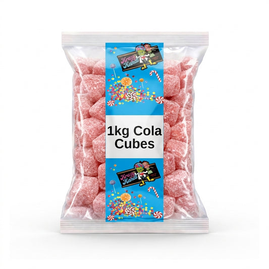 Krazy Kandi Cola Cubes 1kg View 2 - Krazy Kandi Sweet Shop, Bootle Liverpool