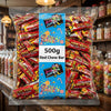 Toxic Waste Nuclear Sludge Sour Cherry Chew Bar Mini's 500g - illustrative lifestyle shot position 2