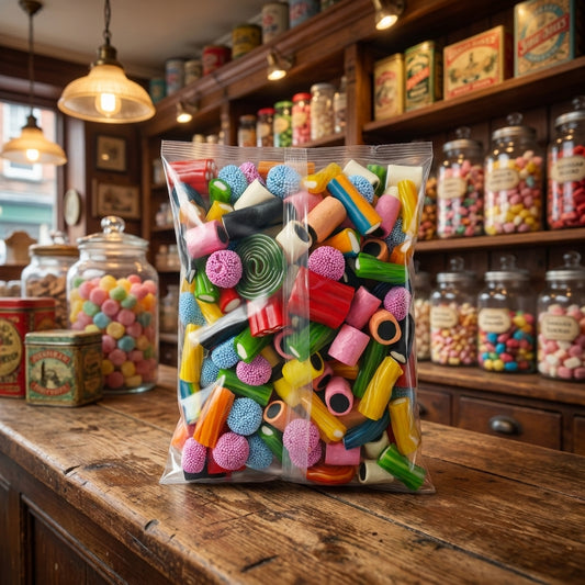 Krazy Kandi Liquorice Sweets Mix 1kg - illustrative lifestyle shot position 2