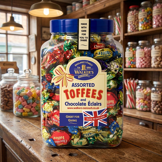 Walkers Nonsuch Assorted Toffee Jar 1.25kg - illustrative lifestyle shot position 2