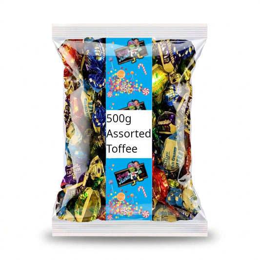 Krazy Kandi Assorted Toffee 500g