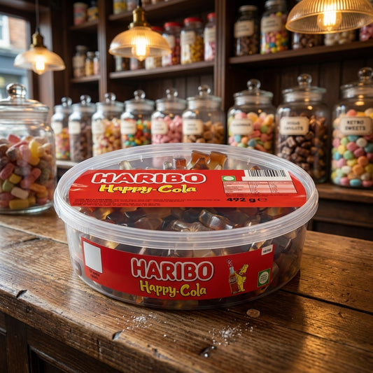Haribo Cola Bottles Tub 492g