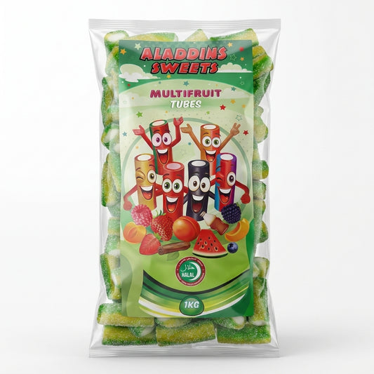 Krazy Kandi Aladdins Sour Apple Liquorice Bites 1kg