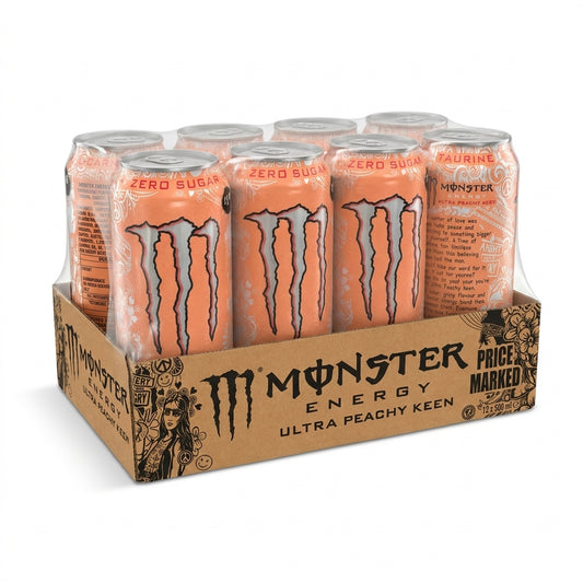 Monster Energy Ultra Peachy Keen 12 x 500ml