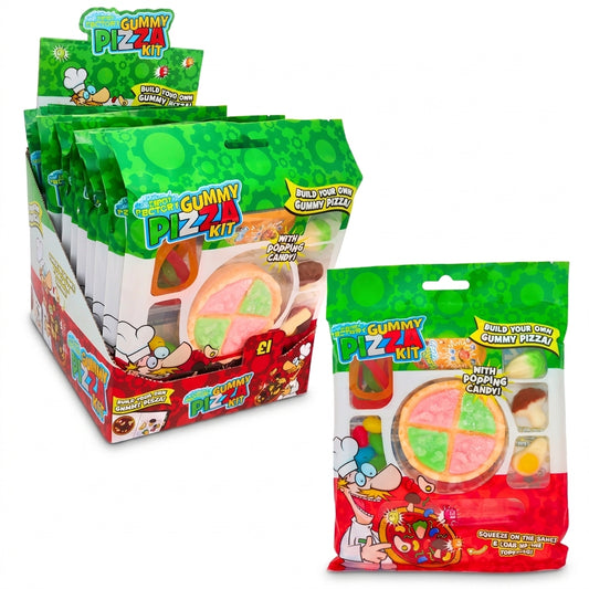 Crazy Candy Factory Gummy Pizza Kit 888g