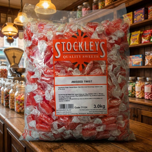 Stockleys Aniseed Twists 3kg - illustrative lifestyle shot position 2
