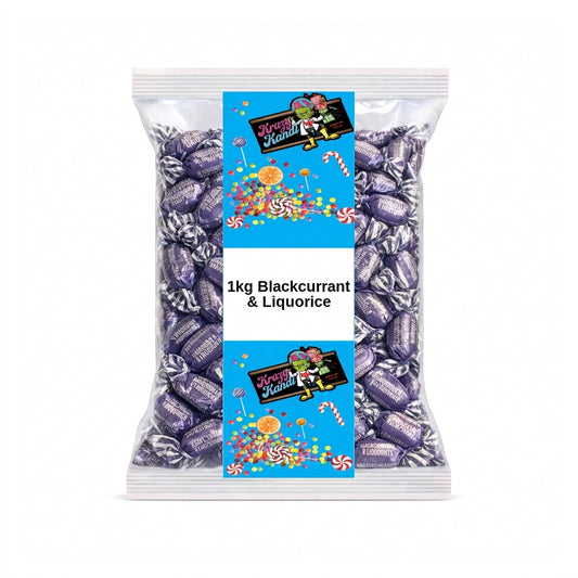 Krazy Kandi Blackcurrant & Liquorice 1kg