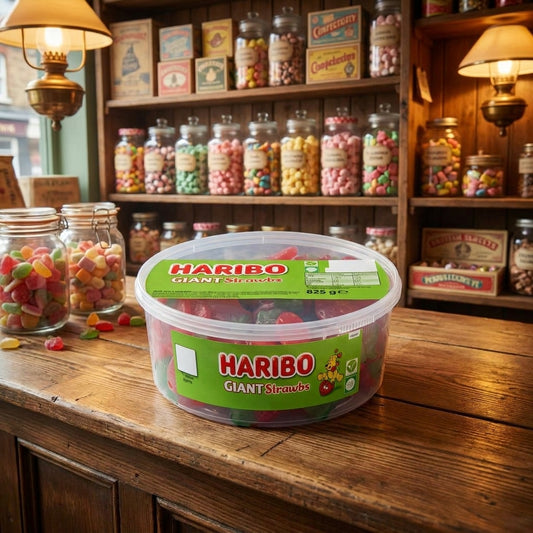 Haribo Giant Strawberries Tub 825g