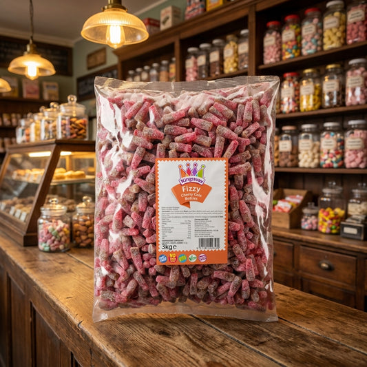 Kingsway Fizzy Cherry Cola Bottles 3kg