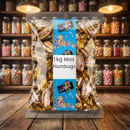 Krazy Kandi Mint Humbugs 1kg - illustrative lifestyle shot position 2