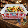 Vidal Jelly Filled Snails Tub 120 Pieces 780g - illustrative lifestyle shot position 2