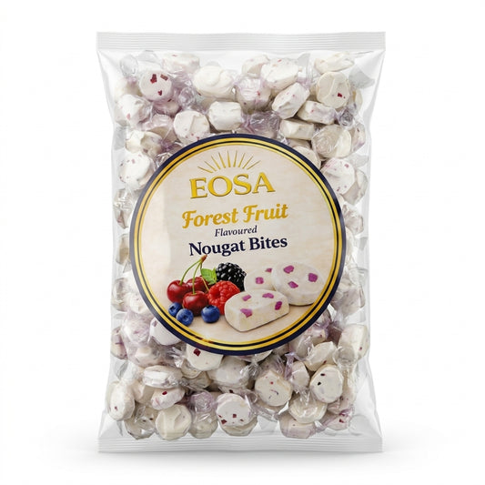 Krazy Kandi Forest Fruit Nougat Bites Individually Wrapped 1kg