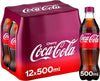 Coca - Cola 12 x 500ml Cherry Coke Bottles 1kg