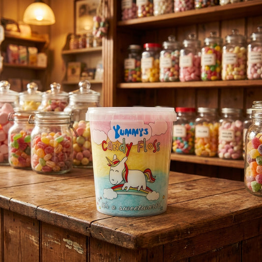 Yummys 6 Pack Candy Floss - illustrative lifestyle shot position 2
