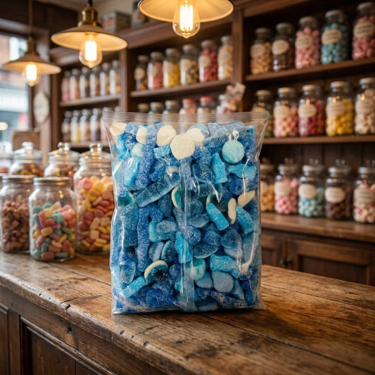 Krazy Kandi Fizzy Blue Mix 1kg - illustrative lifestyle shot position 2