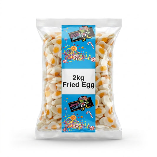 Krazy Kandi Fried Egg 2kg View 2 - Krazy Kandi Sweet Shop, Bootle Liverpool