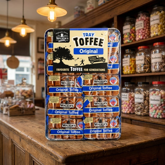 Walkers Nonsuch Original Creamy Toffee Tray 10 x 100g - illustrative lifestyle shot position 2