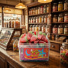 Yummy Gummy Fizzy Strawberries Tub 1kg - illustrative lifestyle shot position 2