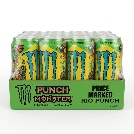 Monster Energy Rio Punch 12 x 500ml