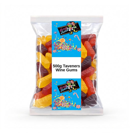 Krazy Kandi Wine Gums 500g View 2 - Krazy Kandi Sweet Shop, Bootle Liverpool
