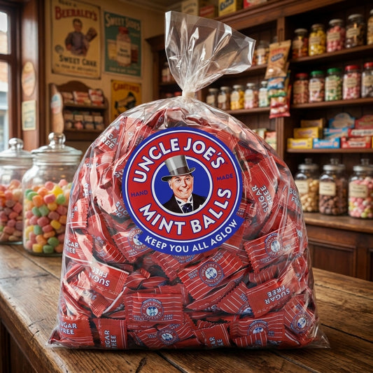 Uncle Joe's Sugar Free Mint Balls 2kg - illustrative lifestyle shot position 2