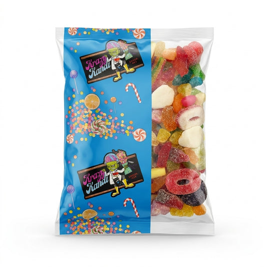 Krazy Kandi Classic Mix 500g View 2 - Krazy Kandi Sweet Shop, Bootle Liverpool