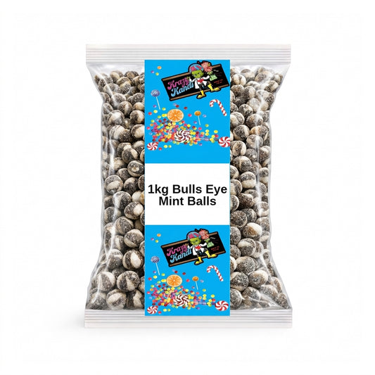 Krazy Kandi Bulls Eye Mint Balls 1kg