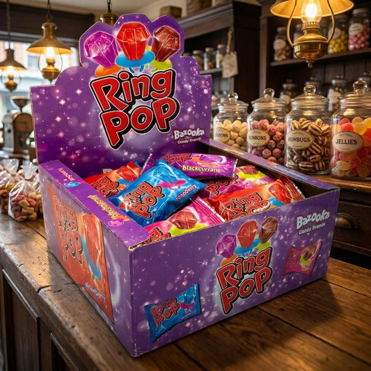Bazooka Ring Pops 24 x 10g