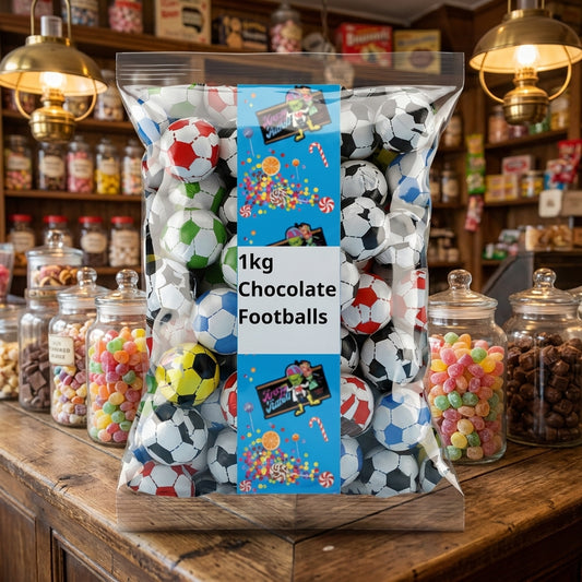 Krazy Kandi Chocolate Footballs 1kg