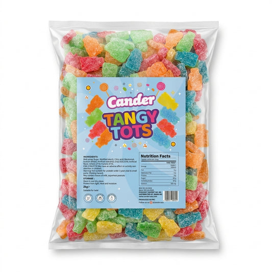 Krazy Kandi Tangy Tots 2kg