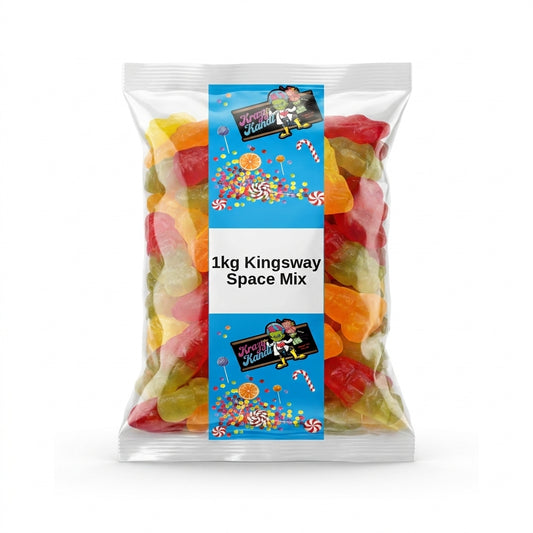 Krazy Kandi Space Mix 1kg View 2 - Krazy Kandi Sweet Shop, Bootle Liverpool