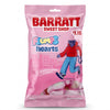 Barratt Sweet Shop Flumps Hearts Vanilla Flavoured Marshmallows 1560g