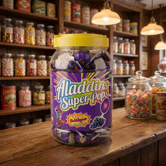 Aladdins Super Pop Grape 60 Pieces