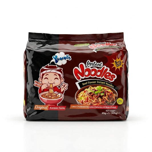 Yummys Instant Noodles Beef Flavour 325g