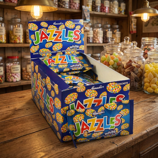 Hannahs White Jazzles Box 24x40g