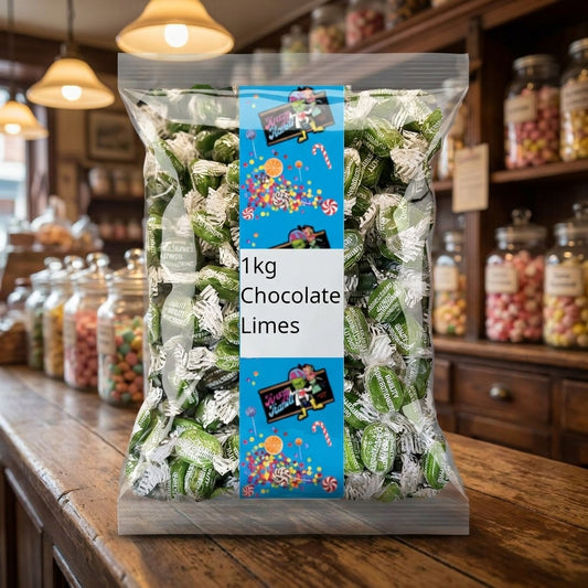 Krazy Kandi Chocolate Limes 1kg