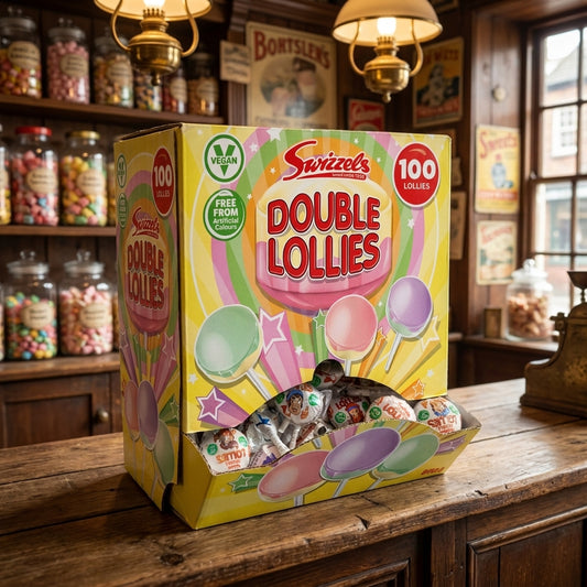 Swizzels Double Lollies 100x8g - illustrative lifestyle shot position 2