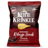 Kettle Krinkle Ribeye Steak & Peppercorn Flavour Crisps 8 x 130g