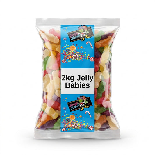 Krazy Kandi Jelly Babies 2kg View 2 - Krazy Kandi Sweet Shop, Bootle Liverpool