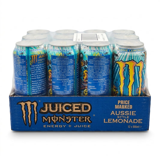 Monster Energy Juiced Aussie Style Lemonade 12 x 500ml