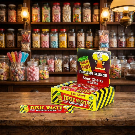 Toxic Waste Cherry Chew Bar 1kg - illustrative lifestyle shot position 2