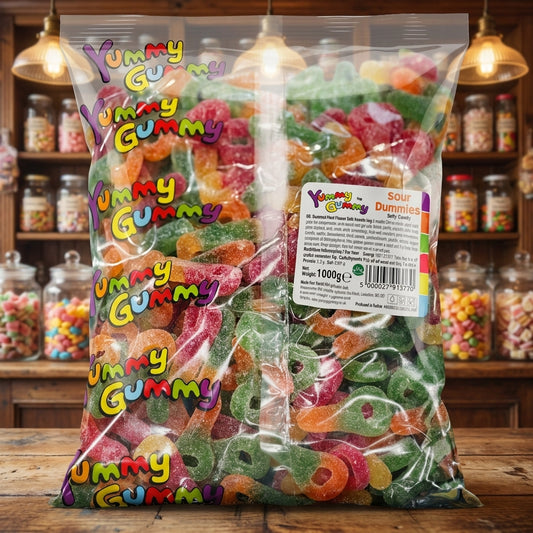 Yummy Gummy Sour Dummies 1kg - illustrative lifestyle shot position 2