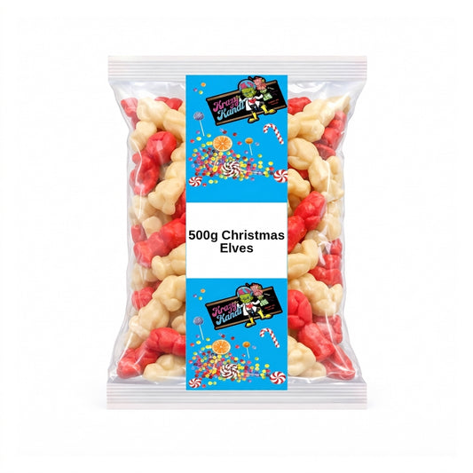 Krazy Kandi Christmas Elves 500g View 2 - Krazy Kandi Sweet Shop, Bootle Liverpool