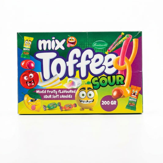 Sweetworld Mix of Toffee Sour Chews 200g