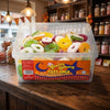 Krazy Kandi Yummy Gummy Fizzy Assorted Fruit Rings Tub 1kg