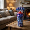 Vidal Blue Raspberry Zoom Lollipops 50 x 29g - illustrative lifestyle shot position 3